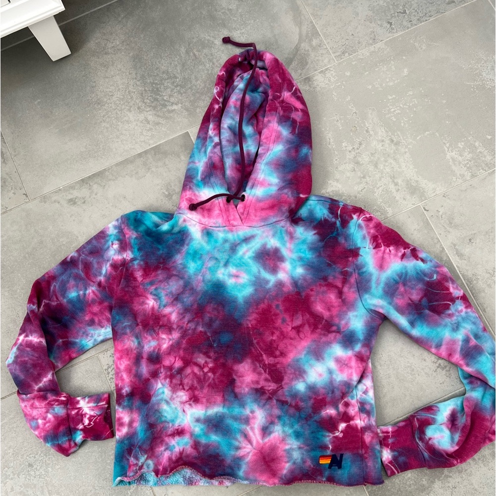 EUC Aviator Nation crop hoodie